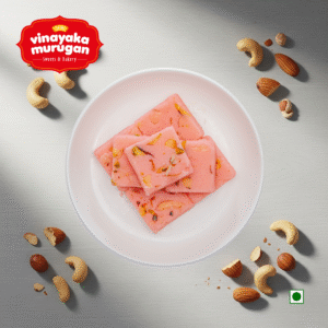 Strawberry Amul Burfi